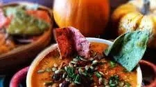 Pumpkin Black Bean Soup (Vegan)
