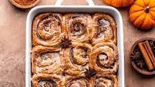 Pumpkin Cinnamon Rolls