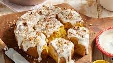 Pumpkin Spice Cinnamon Rolls