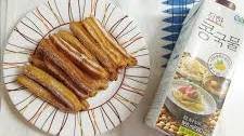 Pure food bean soup / Making churros