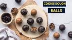 Quick and Easy Chocolate covered Cookie Dough Balls recipe