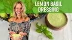 Quick and Easy Lemon Basil Dressing | Kathy's Vegan Kitchen