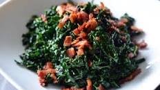 Quick and Simple Stir-Fried Kale and Bacon