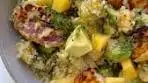 QUINOA, MANGO, AVOCADO & HALLOUMI SALAD ...