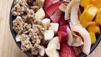 Receta de bowl de açaí 🫐🍓. Un desayuno fácil y rápido con ...