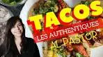 Recette de VRAIS TACOS mexicains►Tacos al pastor- porc à ...