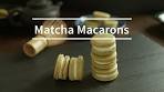 {Recipe } How to Make Japnese Green Tea (Matcha) Macarons
