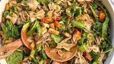 Roasted Vegetable Fall Pasta Salad with Creamy Balsamic Dressing