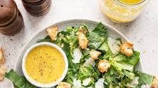 Romaine Salad with Lemon Caesar Vinaigrette