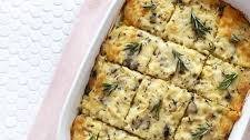Rosemary and Mushroom Hashbrown Casserole