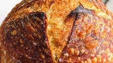Rustic sourdough bread