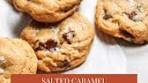 Salllllted caramel chocolate chip cookies: - 1 cup (2 sticks ...