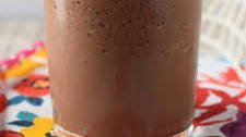 Salted Caramel Frozen Hot Chocolate
