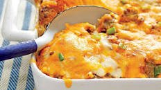 Sausage, Biscuit, And Gravy Bake