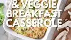 Sausage, Cheese and Veggie Breakfast Casserole ...