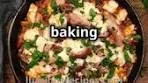 Savory breakfast casserole 🍳🌿 loaded with ham, spinach, and ...