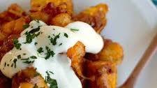 Sheet Pan Chili Cheese Tater Tots