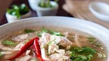 Shredded Chicken and Lemongrass Soup