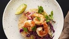 Shrimp tostadas