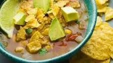 Slow Cooker Chickpea Tortilla Soup (Freezer to Crock Pot)
