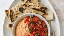 Slow Roasted Tomato Hummus