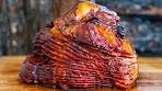 Smoked Maple Bourbon Easter Ham