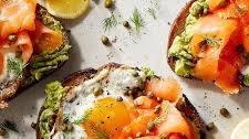 Smoked Salmon & Egg Avocado Toast