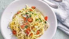 Spaghetti aglio, olio e peperoncino