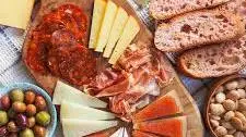 Spanish cheese board