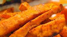 Spicy Baked Sweet Potato Fries