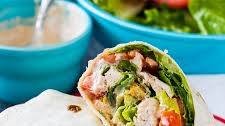 Spicy Chicken Salad Wrap