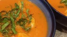 Spicy Coconut Shrimp Bisque