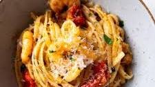 Spicy Garlic Shrimp Pasta