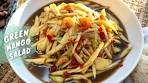 SPICY GREEN MANGO SALAD | YUM MAMUANG | ยำมะม่วง