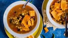 Spicy Healthy Taco Bean Soup