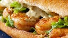 Spicy Shrimp Sandwich