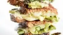 Spicy Smashed Avocado & Asparagus with Dill Havarti Grilled Cheese