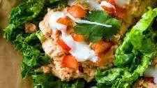 Spicy Sriracha Tuna Lettuce Wraps (Low-carb, Keto)