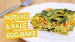 Spicy Sweet Potato, Kale & Cauliflower Egg Bake Recipe ...