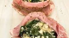 Spinach and Feta Stuffed Pork Chops