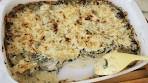 Spinach and mushroom casserole
