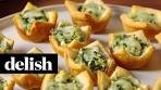 Spinach Artichoke Cups | Delish