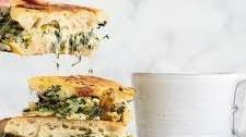 Spinach Artichoke Grilled Cheese