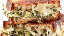 Spinach-Artichoke Grilled Cheese