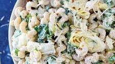 Spinach Artichoke Pasta Salad