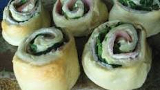 Spinach Cheese Pinwheels
