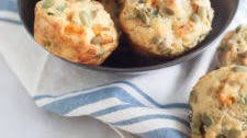 Spinach, Feta and Sweet Potato Muffins