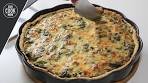 Spinach Quiche Recipe. Easy spinach and feta cheese quiche ...