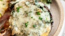 Spinach Stuffed Portobello Mushrooms