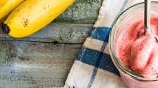 Strawberry Banana Protein Sorbet